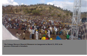 The Calanqoo Massacre Memorial Monument Inaugurated on March 21, 2015 suuraa 4