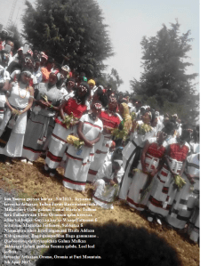 Irreecha Arfaasaa Celebrate at Furii (Oromia), 5th April 2015