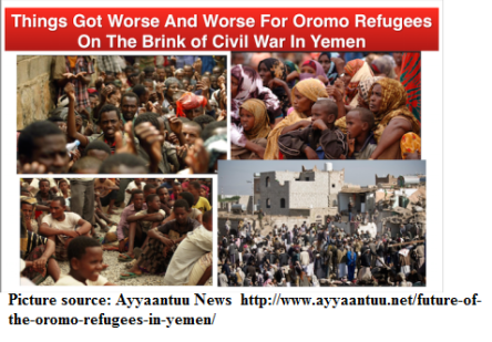 Oromo refugees in Yemen