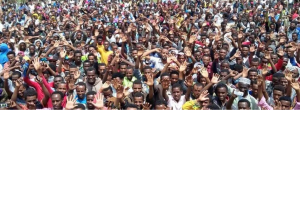 OFC criss crossing Oromia ,  Shashe Town,  9 May 2015