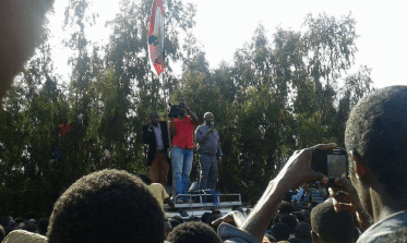 Oromo Federalist Congress rally in a Southern Oromia town of Bule Hora Led by Baqqalaa Nagaa on 19 May 2015