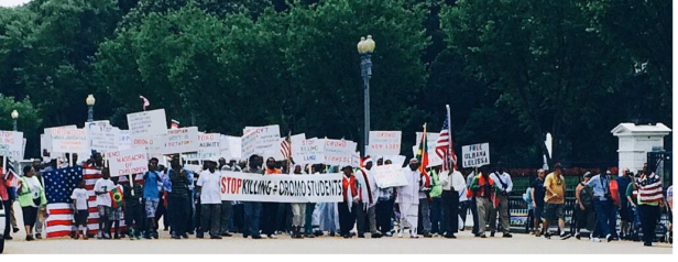 OromoProtests against genocidal TPLF Ethiopia. 19 June 2015