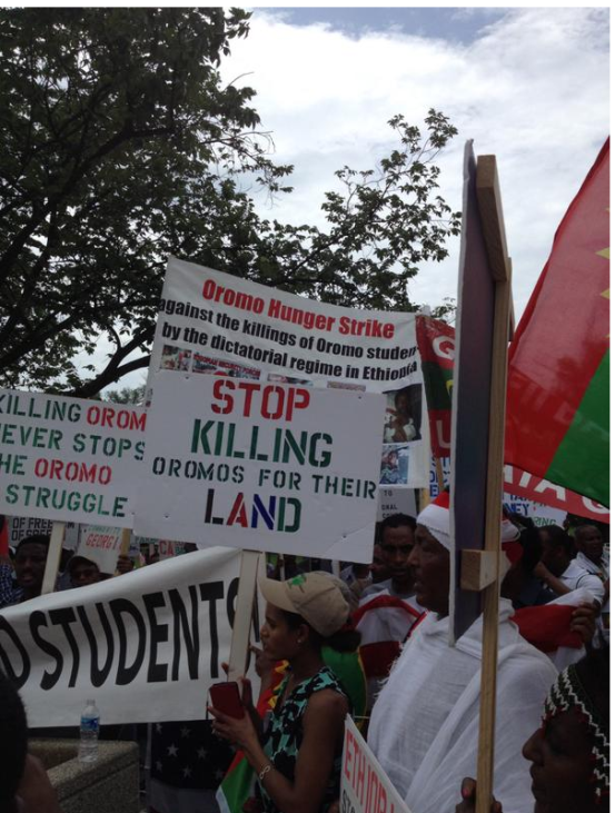 OromoProtests against genocidal TPLF Ethiopia2. 19 June 2015