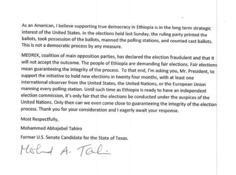 Professor Tahiro's letter1 to President Obama