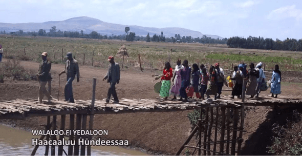 Hacaaluu Hundessa, Oromo culture music video maalan jira picture4