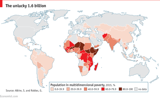 population in multidimensional poverty