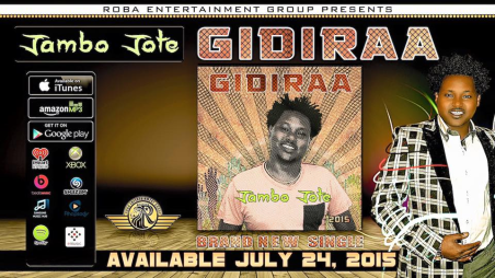 Oromo artist Jaamboo Jootee and Gidira