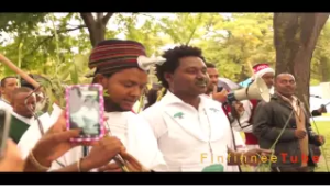 Oromo artist Jaamboo Jootee, Irreecha