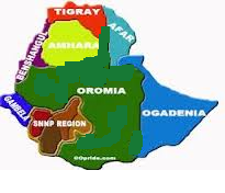 Oromia map