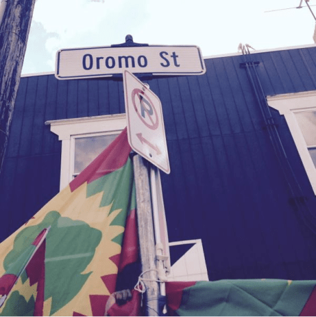Oromo st inauguration day 12 September 2015 at Cedar Riverside