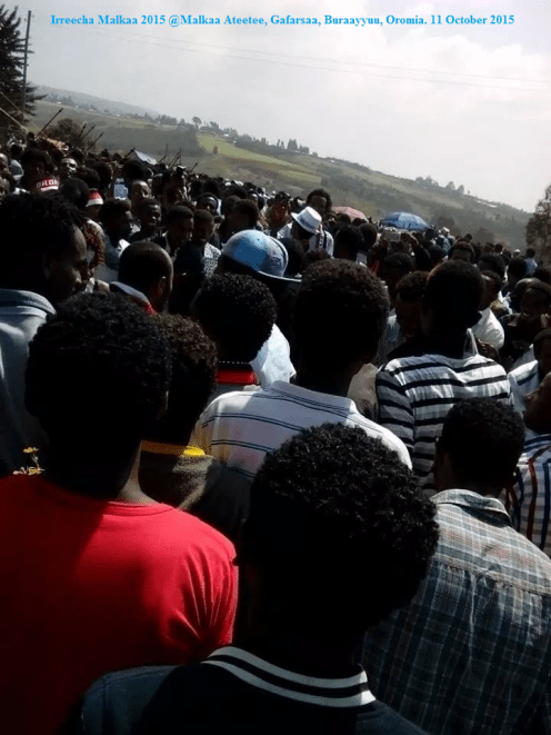 Irreecha Malkaa 2015 @Malkaa Ateetee, Gafarsaa, Buraayyuu, Oromia. 11 October 2015