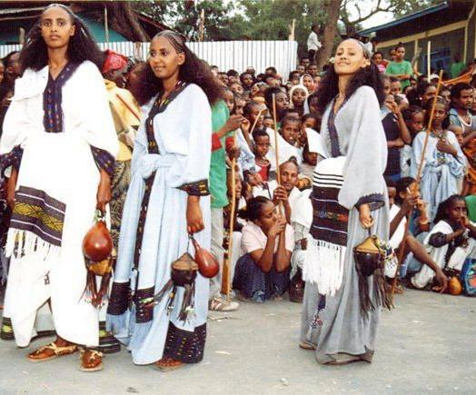 Oromo from Raayya at Irreecha Malakaa 2015, Hora Harsadi, Bishoftu October 4, 2015