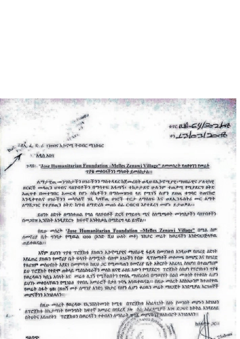 Meles Zenawi grabbing land even from grave