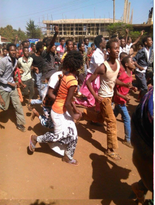 Oromo Students protest @ Mandii, Western Oromia 25th November 2015 picture1