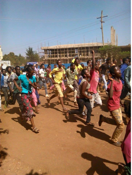 Oromo Students protest @ Mandii, Western Oromia 25th November 2015