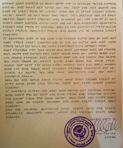 Xalayaa Kongirasiin Federaalaawaa Oromoo Wayyaanetti barreesse1