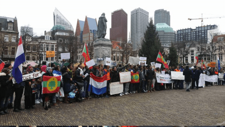 #OromoProtests Global Solidarity, Netherlands, 11 December 2015