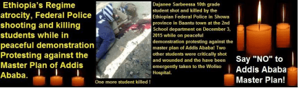 Ethiopia's regime atrocity against Oromo people