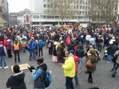 Germeny, Oromo Peaceful rally in solidarity with #OromoProtests Oromia against TPLF Ethiopian regime's ethnic cleansing (Master plan), December 10, 2015