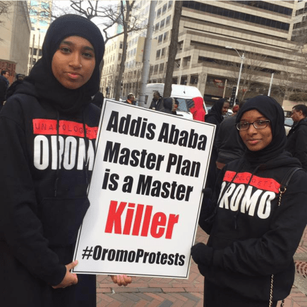 Global Solidalirty rally with #OromoProtests in Oromia@Seattle 29 December 2015