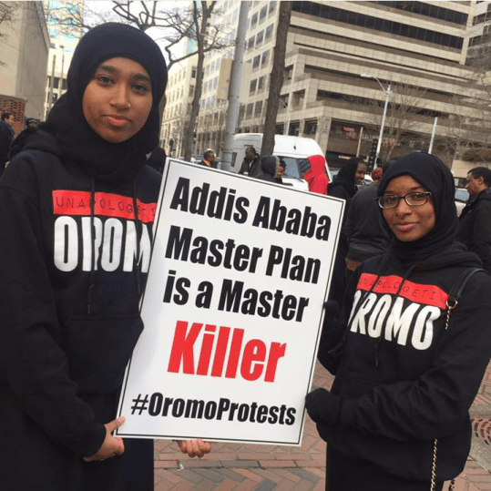 Global Solidalirty rally with #OromoProtests in Oromia@Seattle 29 December 2015