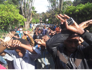 OromoProtests @Finfinnee University  Dec. 7, 2015 picture2