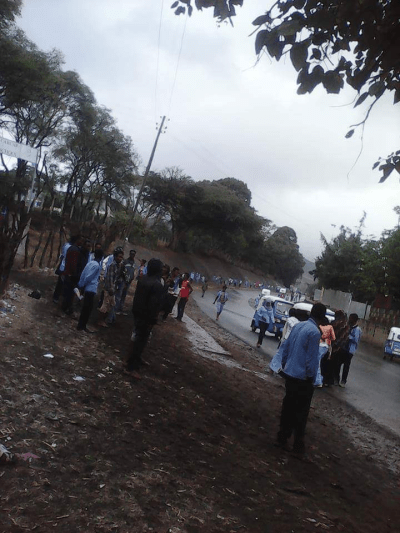#OromoProtests in Ciroo, Hararghe, on 25th December 2015