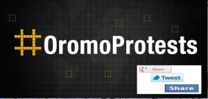 #OromoPRotests tweet and share