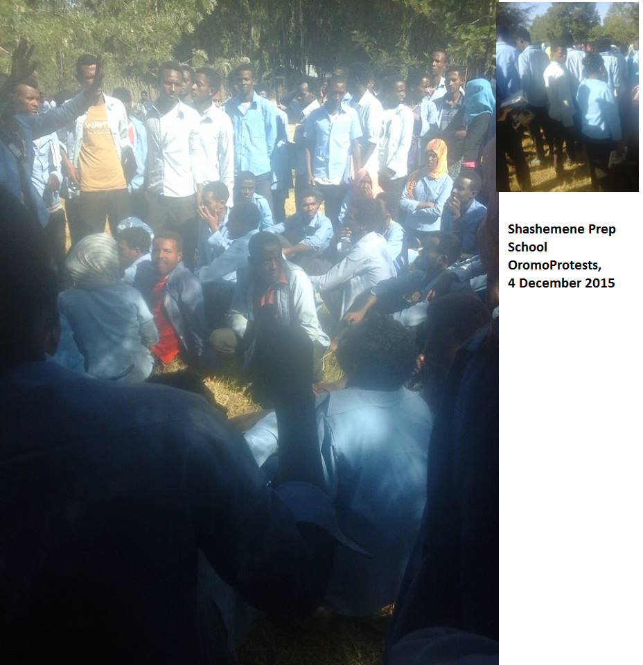 Shashemene Prep School OromoProtests, 4 December 2015.png