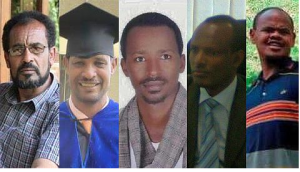 Bekele Gerba, Dejene Tafa, Desta Dinka, Addisu Bulala, Oromo political prisoners in hunger strike January 25, 2016