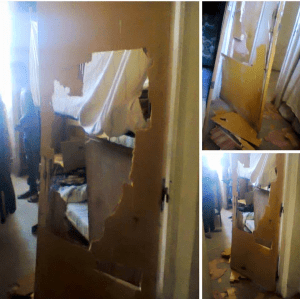 Fascist TPLF (Ethiopia)foreces destryed university residence in Madda Walaabuu University, Oromia. #OromoProtrsts 10 & 9 January 2016