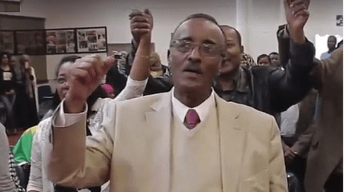 Long-time activist for Oromo rights and a founding member of the Macha-Tulama Association Ob. Bekele Mekonnen Wessenu