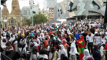 Oromia at Federation Square, Melbourne, Australia, January 3, 2016 p1