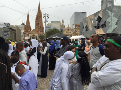 Oromia at Federation Square, Melbourne, Australia, January 3, 2016 p4