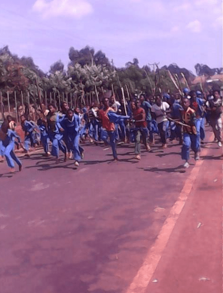 #OromoProtests, Chari Jarso school, Sibu Siree District, East Wallaggaa (Oromia), January 5, 2016