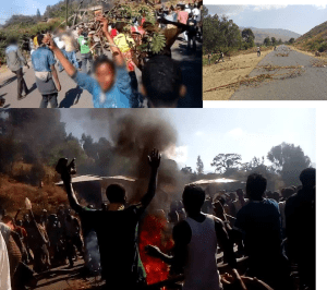 #OromoProtests continue in Hirnaa, Hararghe Oromia, 6 January 2016