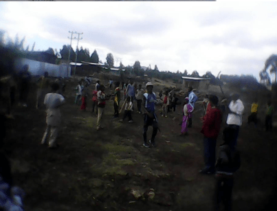 #OromoProtests, Fiche, Salale- North Shawa, youth turned the Qille celebration into protest Jan 7, 2016