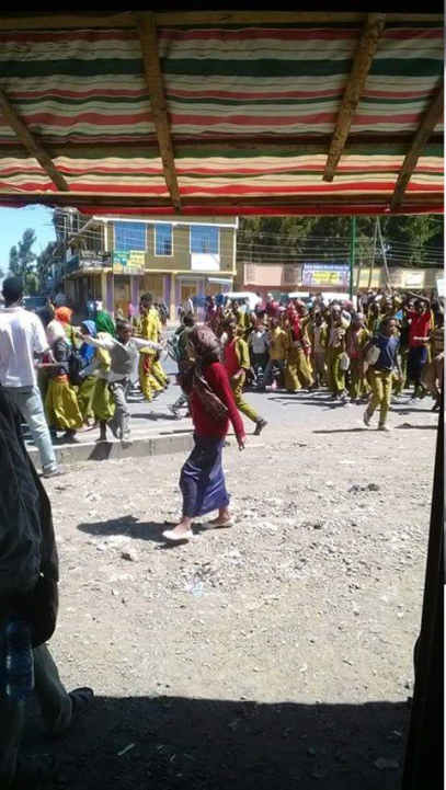 #OromoProtests, Robe, Bale, 6 January 2016