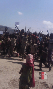 #OromoProtests continues in Chorora town, Anchar district , West Hararge, Oromia, 10 February 2016.