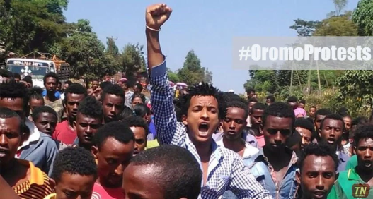 #OromoProtests iconic picture