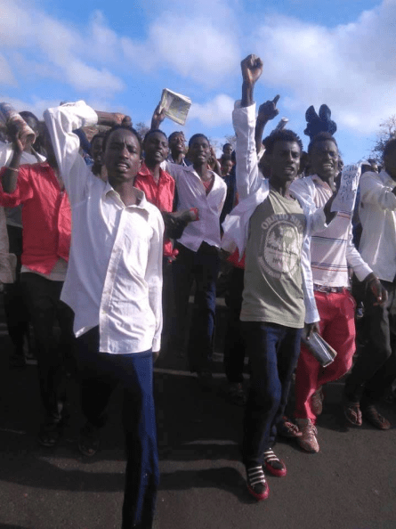 #OromoProtests in Mega town, Borana, Oromia, Feb 29, 2016