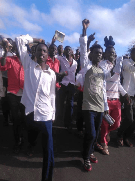 #OromoProtests in Mega town, Borana, Oromia, Feb 29, 2016