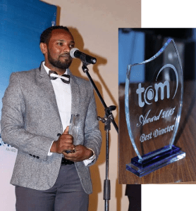 Amensisa Ifa wins ‘Best Director’ at the first Tom Film Awards