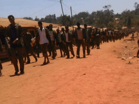 #OromoProtests in Horro Guduru Wallagga, Amuru, Oromia, 1st March 2016