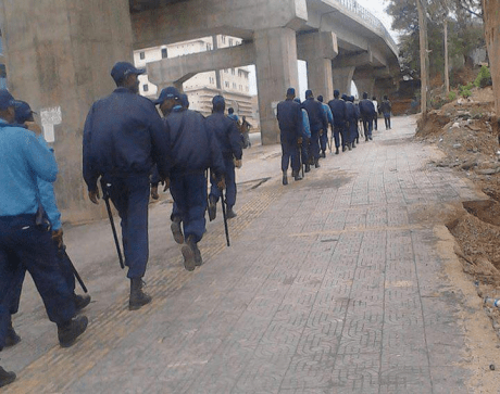 Fascist TPLF forces at Adama University, 14 March 2016.png