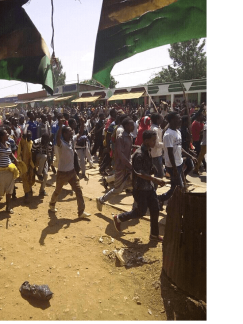 OromoProtests 1 March 2016 continues in Gujii province of Oromia, Anna Sorraa district Me'ee Bokko town