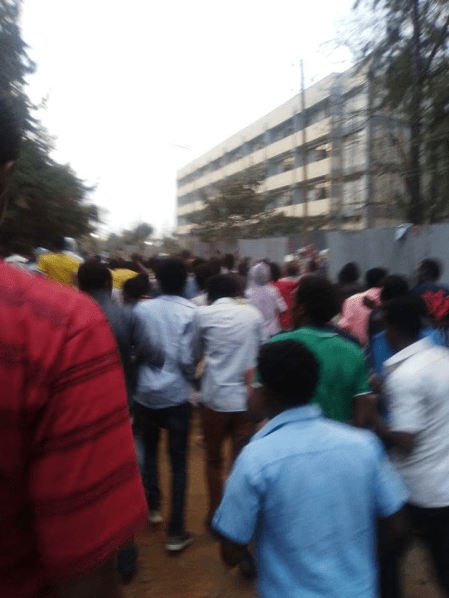 #OromoProtests at Jimma University March 3, 2016