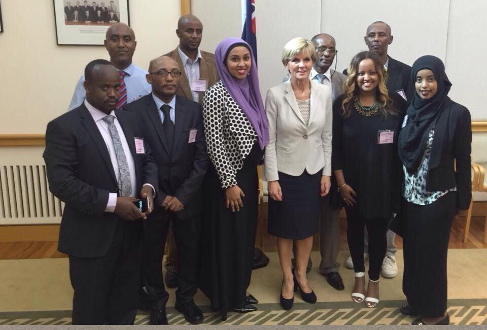 #OromoProtests, Austerelian Oromo Community solidarity rally in front of Austerelian Parliament, 17 March 2016 p1