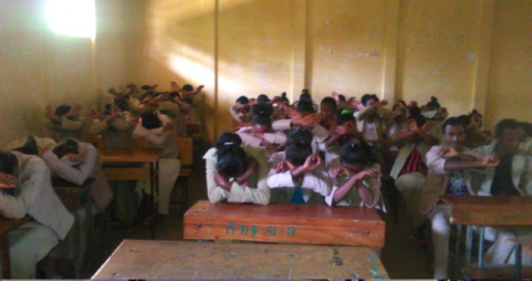 #OromoProtests continues in Shambuu prepatory school, Horroo Guduruu, Wallaggaa, West, Oromia, March 2016.