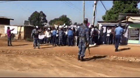 #OromoProtests, Finfinnee (Addis Ababa) University students, 8 March 2016